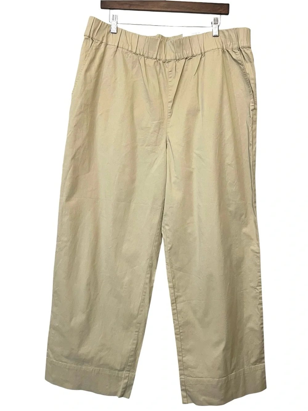 On 34th Core Chino Pant, Straight Leg with Pockets, Color Tan , Size XL - Picture 3 of 13